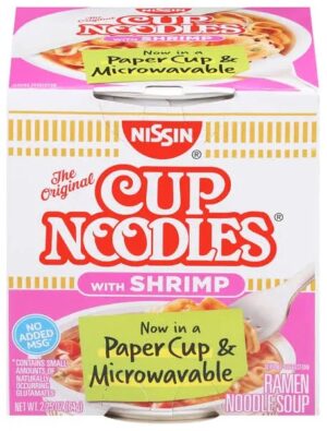 Cup Noodles With Shrimp  single