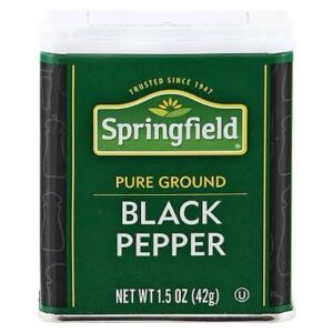 Springfield Pure Ground Black Pepper