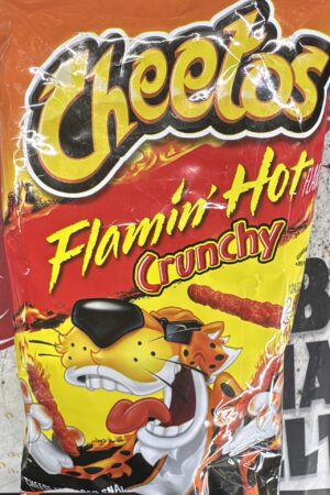 Cheetos flaming hot crunchy 2.8 oz