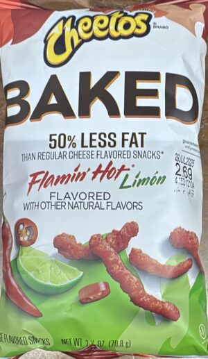 Baked Cheetos Flamin Hot Limon 2 1/2 oz