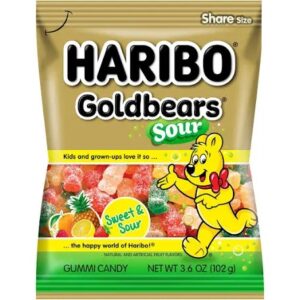 Haribo Gold Bears Sour Sweet & Sour 4.5 oz
