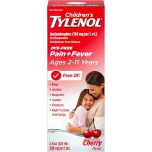 Children Tylenol Pain+Fever Ages 2-11 Yearst