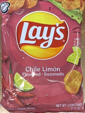 Lays chile limon 2. 1/2 oz