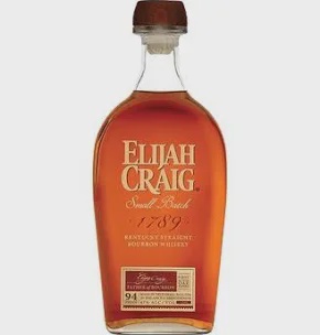 Elijah Craig Small batch 94 proof Bourbon Whiskey 750ml