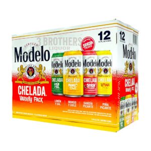 MODELO CHELADA MIX VARIETY 12 PACK CANS