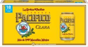 Pacifico Clara 18x12oz cans