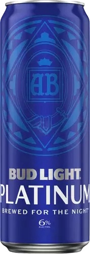 Bud Light Platinum 25oz Can
