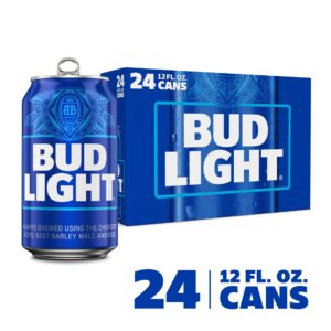 Bud Light American Lager Beer 24 pk cans