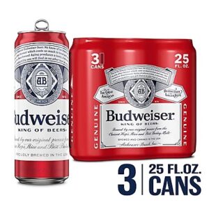 Budweiser 3 pk cans