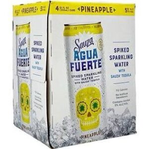 Sauza Agua Fuerte Sparking water Pineapple 4Pack
