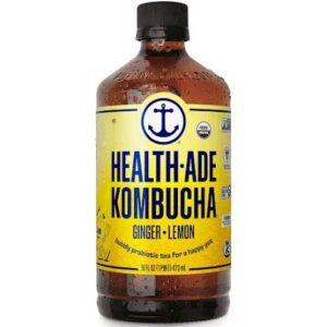 Health Ade Kombucha Ginger Lemon 16 Fl oz