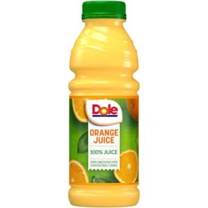 Dole Orange Juice 15.2 Fl oz 450 ML