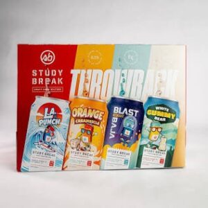 Study break craft hard seltzer 12 pack different flavors