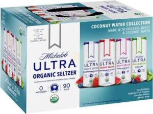 Michelob Ultra organic seltizer all flavor  12 packs