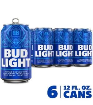 Bud light 6pack 12oz cans