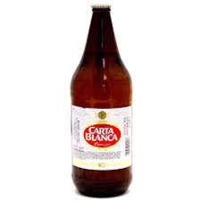 Carta blanca original lager Glass bottle 32.FL.oz