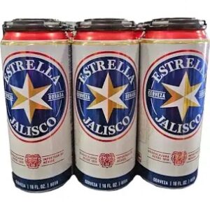 Estrella Jalisco beer 16Oz Can