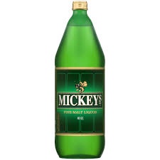 Mickeys Fine Malt Liquor Ale Beer Single Bottle 40.0 fl oz