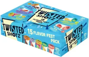 TWISTED SHOTZ  15 flavor fest pack