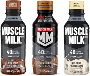 MUSCLE MILK 40 GRAMS ALL FLAVORS