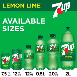 7UP ALL SIZES