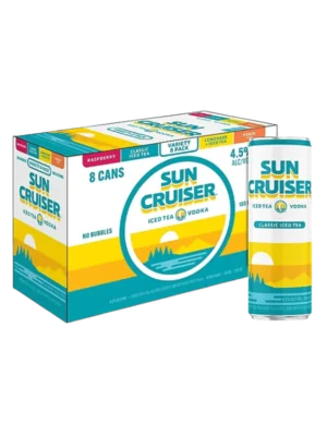 SUNCRUISER ICE TEA VODKA 8 PACK 12OZ
