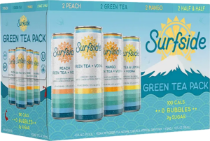 SURFSIDE GREEN TEA 8 PACK 12 OZ