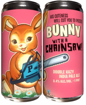 BUNNY WITH A CHAINSAW BY PAPERBACK 4 PACK