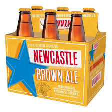 NEW CASTLE BROWN ALE 6 PACK BOTTLES