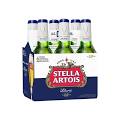 STELLA ARTOIS NON ALCOHOLIC 6 PACK BOTTLES